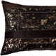 12 X 20 Chocolate Cowhide Throw Pillow