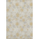 10' X 14' Beige Gold And Gray Abstract Geometric Washable Area Rug With UV Protection