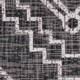 3' X 5' Black And Ivory Moroccan Indoor Outdoor Area Rug