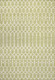 5' X 8' Light Green And Cream Trellis Indoor Outdoor Area Rug