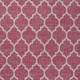 9' X 12' Fuchsia And Light Gray Geometric Indoor Outdoor Area Rug