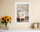 Laundry Room 1 White Framed Print Bathroom Wall Art