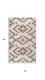 3' X 5' Brown And Ivory Moroccan Indoor Outdoor Area Rug