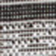 8' X 10' Black And Cream Indoor Outdoor Area Rug