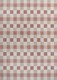 3' X 5' Salmon And Cream Geometric Indoor Outdoor Area Rug