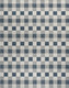 4' X 6' Navy Blue And Cream Geometric Indoor Outdoor Area Rug