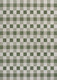 8' X 10' Green And Cream Geometric Indoor Outdoor Area Rug