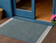 3' X 5' Turquoise And Cream Indoor Outdoor Area Rug
