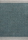 8' X 10' Turquoise And Cream Indoor Outdoor Area Rug