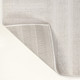 8' X 10' White And Cream Striped Indoor Outdoor Area Rug