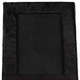 5" x 7" Black Cowhide Hanging & Tabletop Picture Frame with Mat