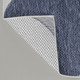 4' X 6' Navy Blue And Cream Geometric Indoor Outdoor Area Rug