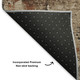 8' X 10' Taupe Gray And Beige Abstract Washable Area Rug With UV Protection