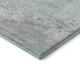 9' X 12' Mint Green And Ivory Abstract Washable Area Rug With UV Protection