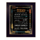 Today is a Brand New Day 3 Black Framed Print Wall Art