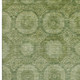 10' X 14' Artichoke Green And Sage Abstract Geometric Washable Area Rug With UV Protection