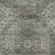 9' X 12' Pewter And Gray Abstract Geometric Washable Area Rug With UV Protection