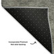 10' X 14' Pewter And Gray Abstract Geometric Washable Area Rug With UV Protection