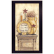 Words to Live Black Framed Print Wall Art