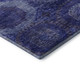 3' X 5' Purple And Lavender Abstract Geometric Washable Area Rug With UV Protection