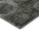 9' X 12' Pewter Gray And Beige Abstract Geometric Washable Area Rug With UV Protection