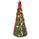 6' Pre Lit Full Spruce Christmas Tree