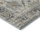 10' X 14' Ivory Taupe And Gray Oriental Washable Area Rug With UV Protection