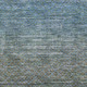 5' X 8' Blue And Taupe Geometric Washable Area Rug With UV Protection