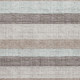 10' X 14' Taupe Ivory And Brown Striped Washable Area Rug With UV Protection