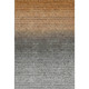 10' X 14' Copper Gray And Silver Abstract Washable Area Rug With UV Protection