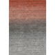 10' X 14' Rust Charcoal And Gray Abstract Washable Area Rug With UV Protection