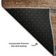 5' X 8' Rust Charcoal And Gray Abstract Washable Area Rug With UV Protection