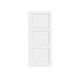 80" White Wood Slab Door