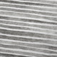 50" X 70" Gray And Ivory Striped Microfiber Plush Throw Blanket