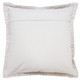 20" Blue Cotton Throw Pillow Cover