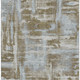 3' X 5' Brown And Beige Abstract Washable Area Rug With UV Protection