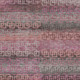 5' X 8' Pink And Gray Striped Washable Area Rug With UV Protection
