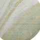 8' Sage And Copper Abstract Washable Round Rug With UV Protection