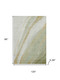 8' X 10' Sage And Copper Abstract Washable Area Rug With UV Protection
