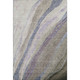 8' X 10' Coffee And Purple Abstract Washable Area Rug With UV Protection