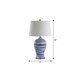 29" Gold Novelty Table Lamp With Drum Shade