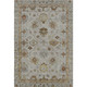 8' X 10' Taupe And Beige Oriental Washable Area Rug With UV Protection