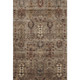9' X 12' Brown And Gray Southwestern Washable Area Rug With UV Protection