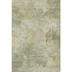 9' X 12' Sage And Beige Abstract Washable Area Rug With UV Protection