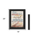 Set Of Two Baseball 1 Black Framed Print Wall Art