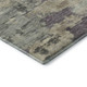 3' X 5' Sage And Gray Abstract Washable Area Rug With UV Protection