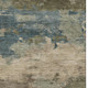 10' X 14' Teal And Beige Abstract Washable Area Rug With UV Protection