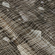 3' X 5' Chocolate And Beige Abstract Washable Area Rug With UV Protection