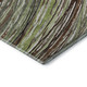 8' Sage And Ivory Abstract Washable Round Rug With UV Protection