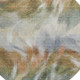 8' Beige And Copper Abstract Washable Round Rug With UV Protection